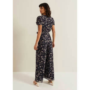 Phase Eight Helene Floral Print Jumpsuit